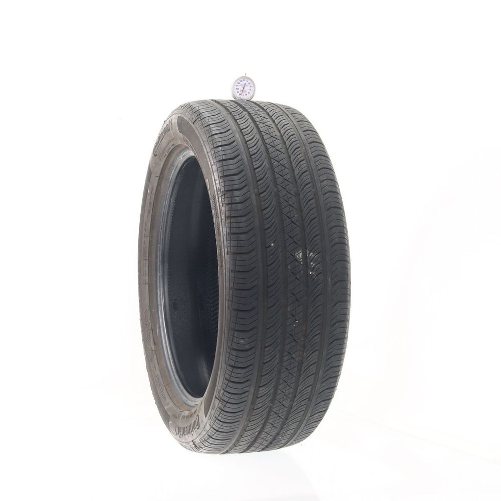 Set of (4) Used 235/50R19 Continental ProContact TX 99H - 7.5/32 - Image 1