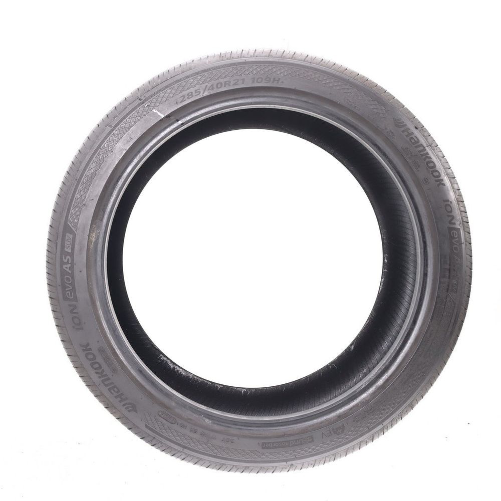 Used 285/40R21 Hankook iON evo AS SUV Sound Absorber EV 109H - 8/32 - Image 3