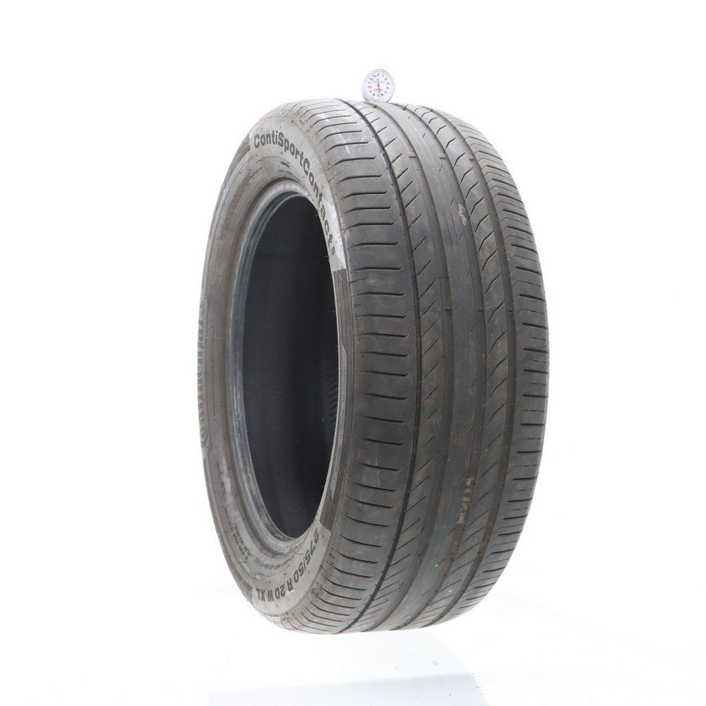 Set of (2) Used 275/50R20 Continental ContiSportContact 5 MO 113W - 6.5/32 - Image 1