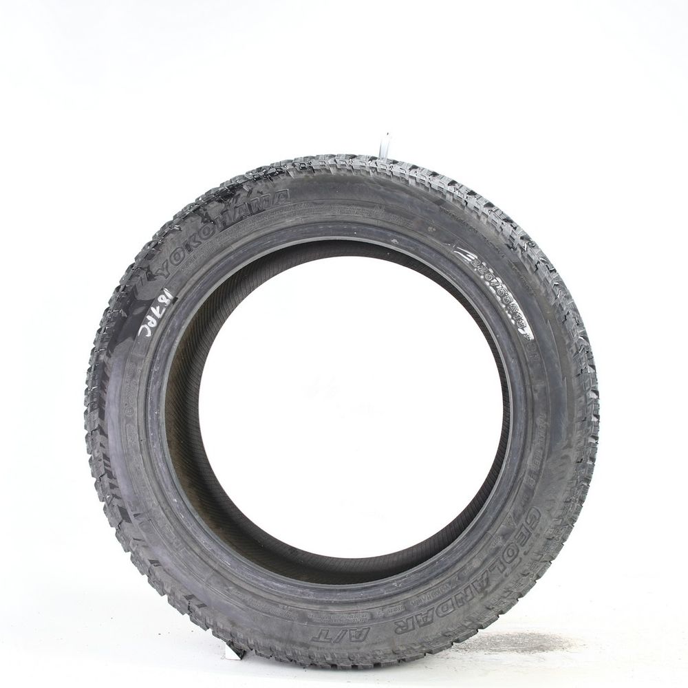 Set of (2) Used 225/55R18 Yokohama Geolandar A/T G015 98H - 7.5-8/32 - Image 3