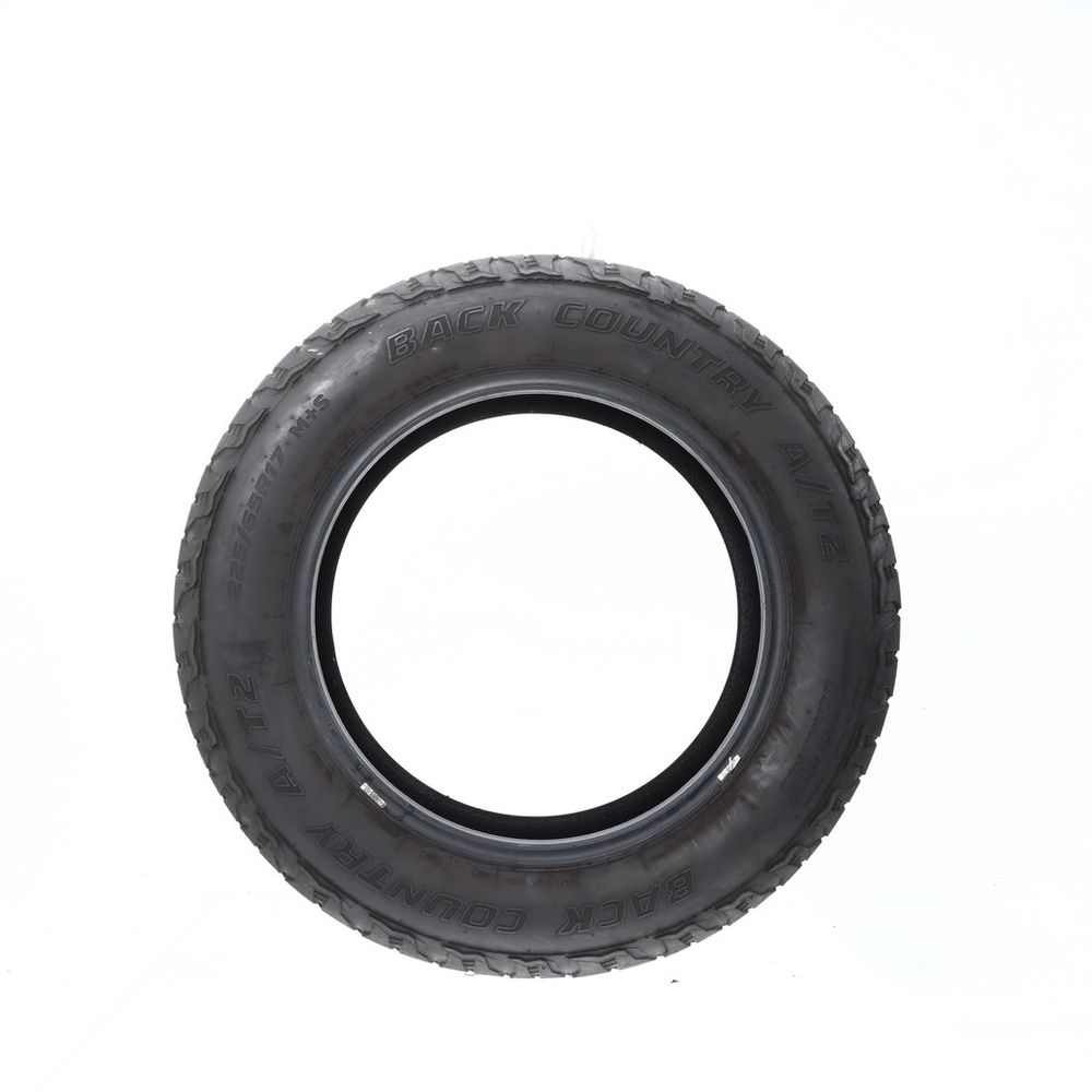 Set of (2) Used 225/65R17 DeanTires Back Country A/T2 102H - 5.5-6.5/32 - Image 3