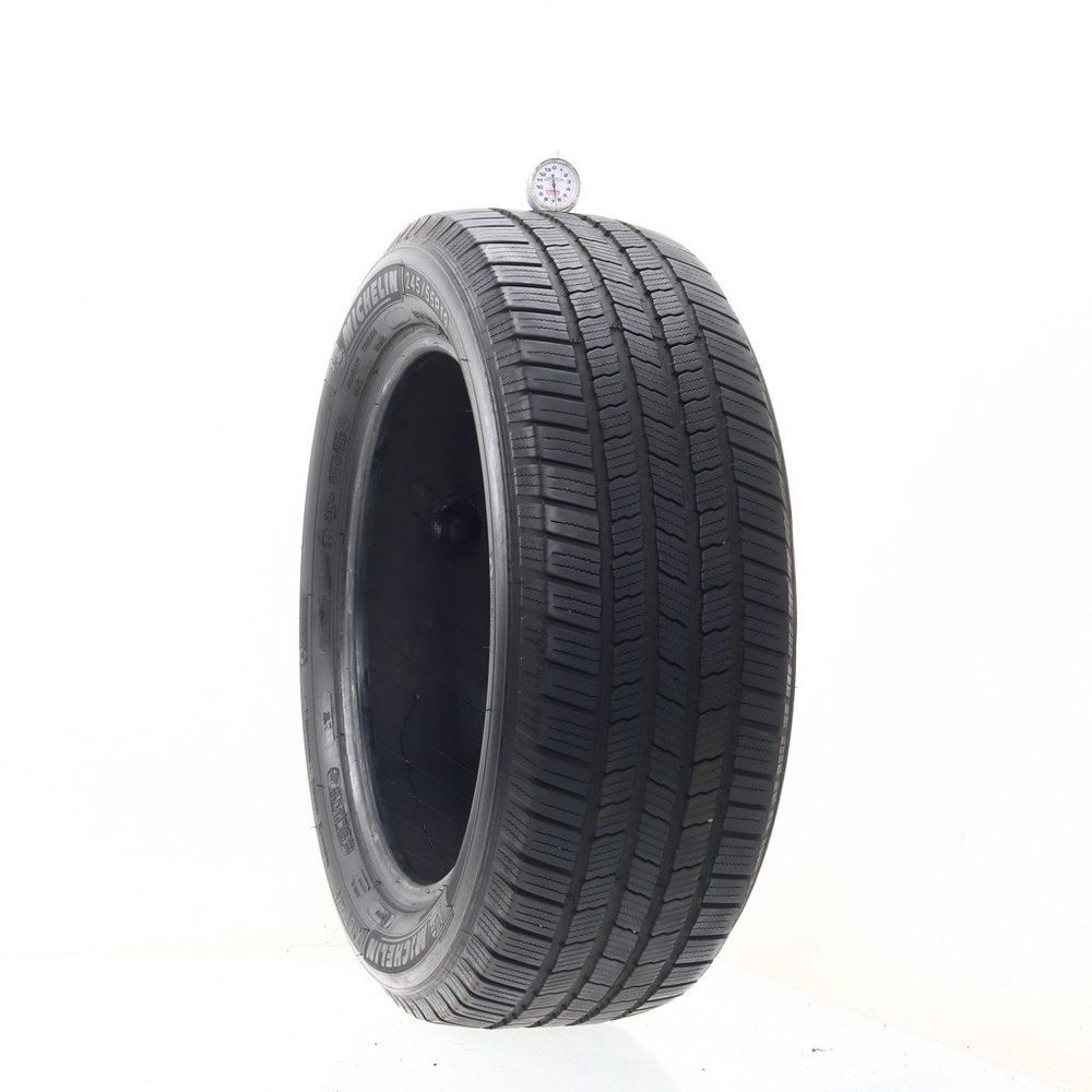 Set of (2) Used 245/55R19 Michelin X LT A/S 103H - 6.5-8/32 - Image 1