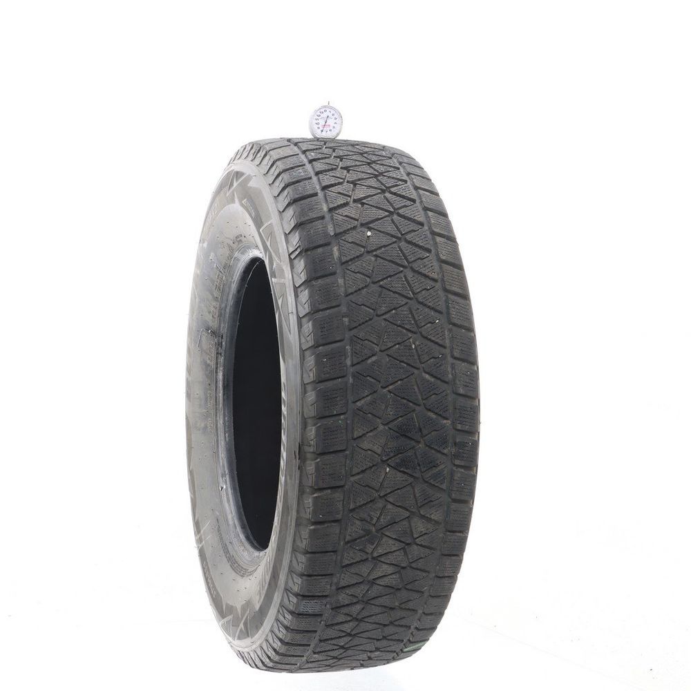 Set of (2) Used 265/70R17 Bridgestone Blizzak DM-V2 115R - 8-9/32 - Image 1
