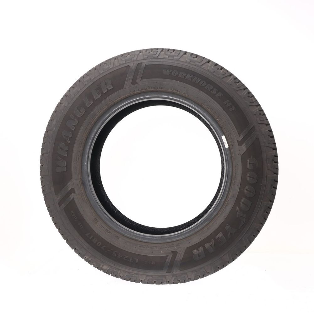 Set of (4) Used LT 245/70R17 Goodyear Wrangler Workhorse HT 119/116R E - 12.5-14/32 - Image 6