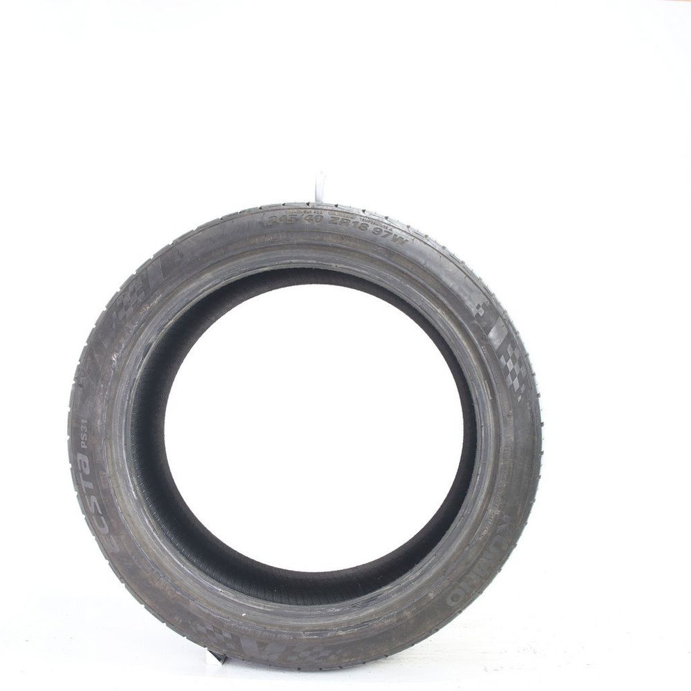 Set of (2) Used 245/40ZR18 Kumho Ecsta PS31 97W - 8.5/32 - Image 3