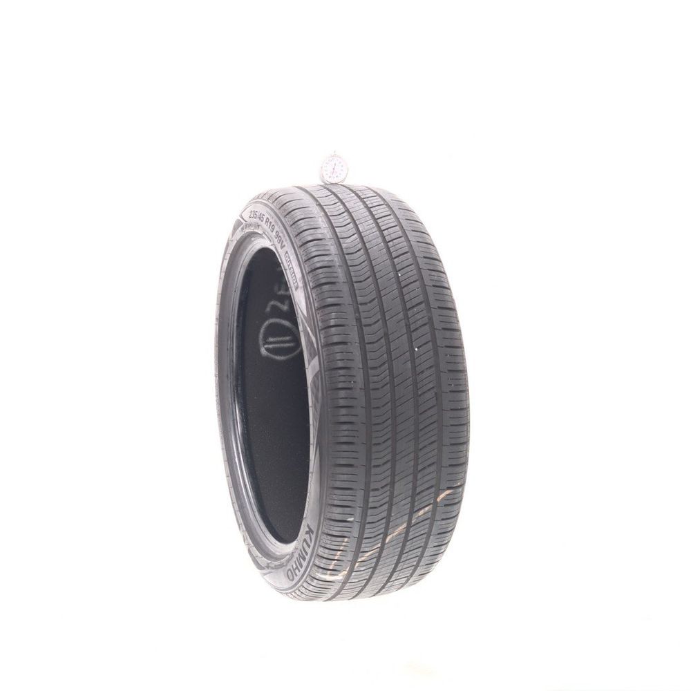 Set of (4) Used 235/45R19 Kumho Majesty 9 Solus TA91 99V - 7.5-8.5/32 - Image 1