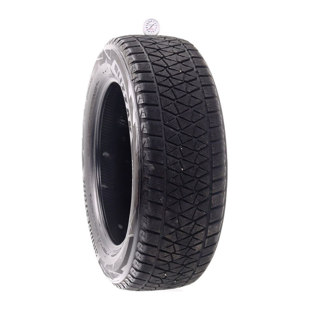 Set of (2) Used 235/60R18 Bridgestone Blizzak DM-V2 107S - 8.5-10/32 - Image 1