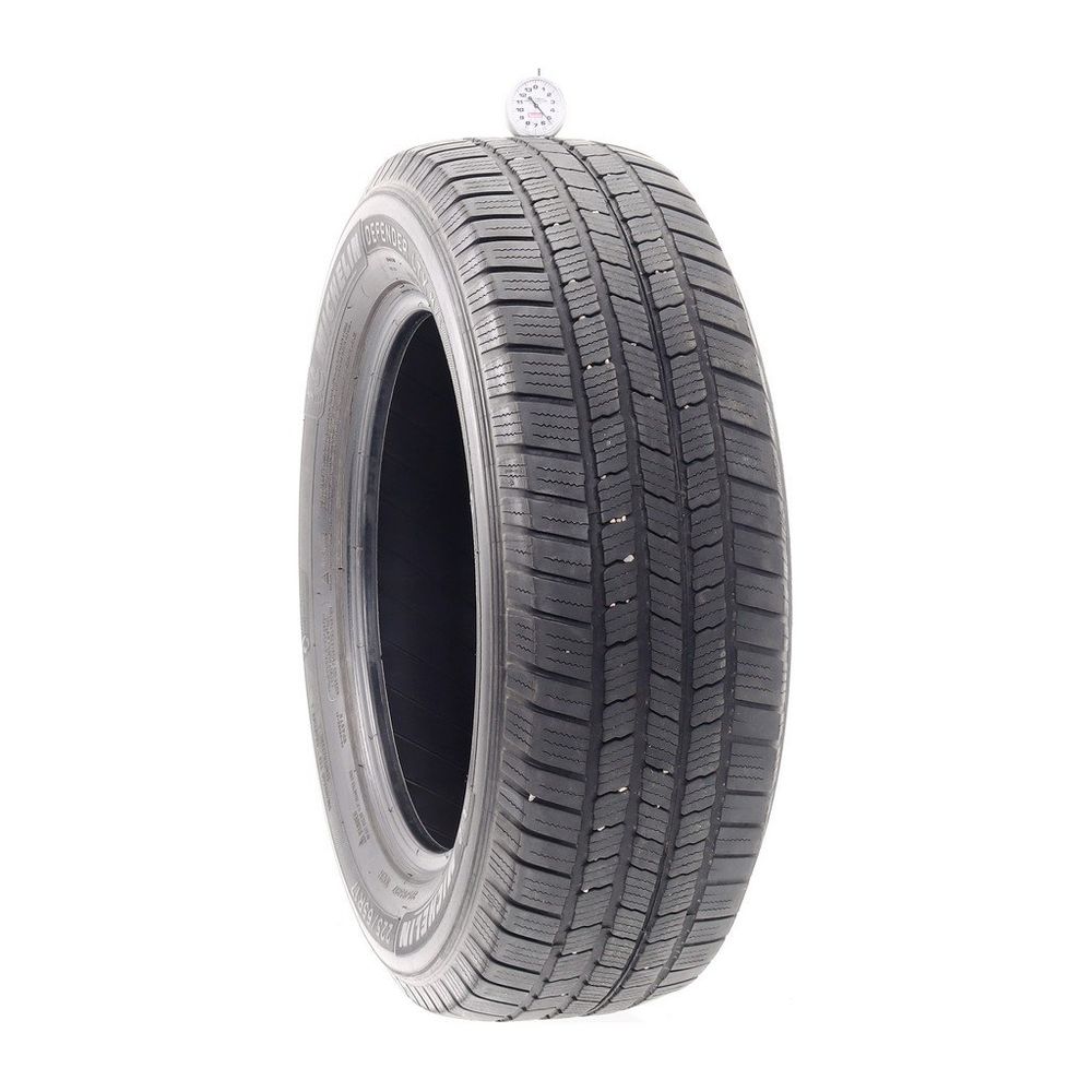 Set of (2) Used 225/65R17 Michelin Defender LTX M/S 102H - 5-6/32 - Image 1