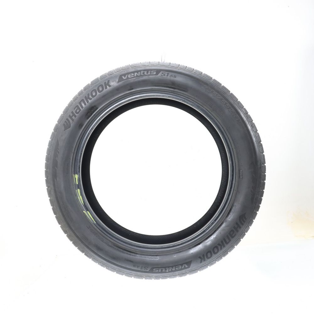 Set of (2) Used 235/55ZR19 Hankook Ventus S1 AS 105W - 7.5-8/32 - Image 3