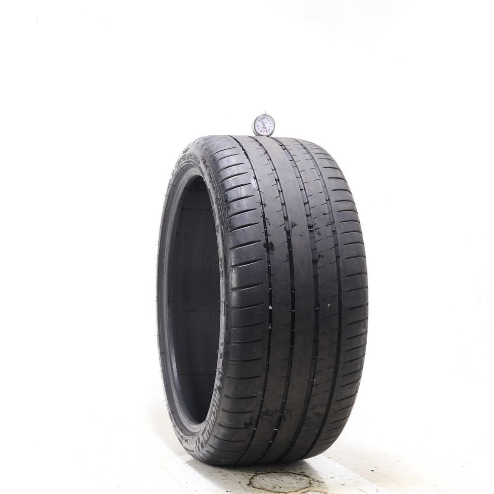 Set of (2) Used 275/35RF21 Michelin Pilot Super Sport ZP 99Y - 6-7/32 - Image 1