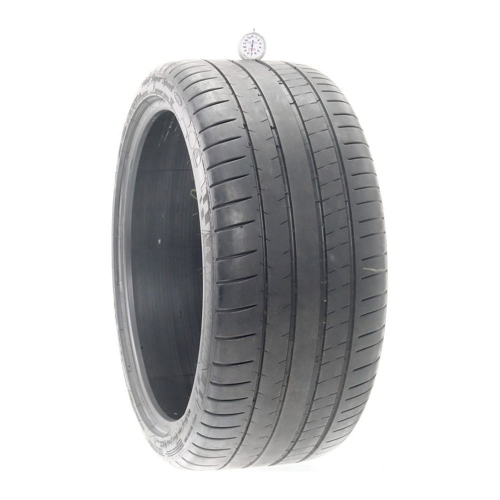 Set of (2) Used 275/35RF21 Michelin Pilot Super Sport ZP 99Y - 6-7/32 - Image 4