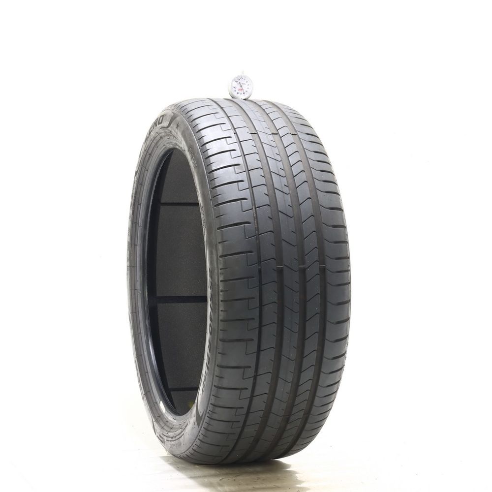Set of (2) Used 255/40R21 Pirelli P Zero PZ4 PNCS 102Y - 5.5-6/32 - Image 1