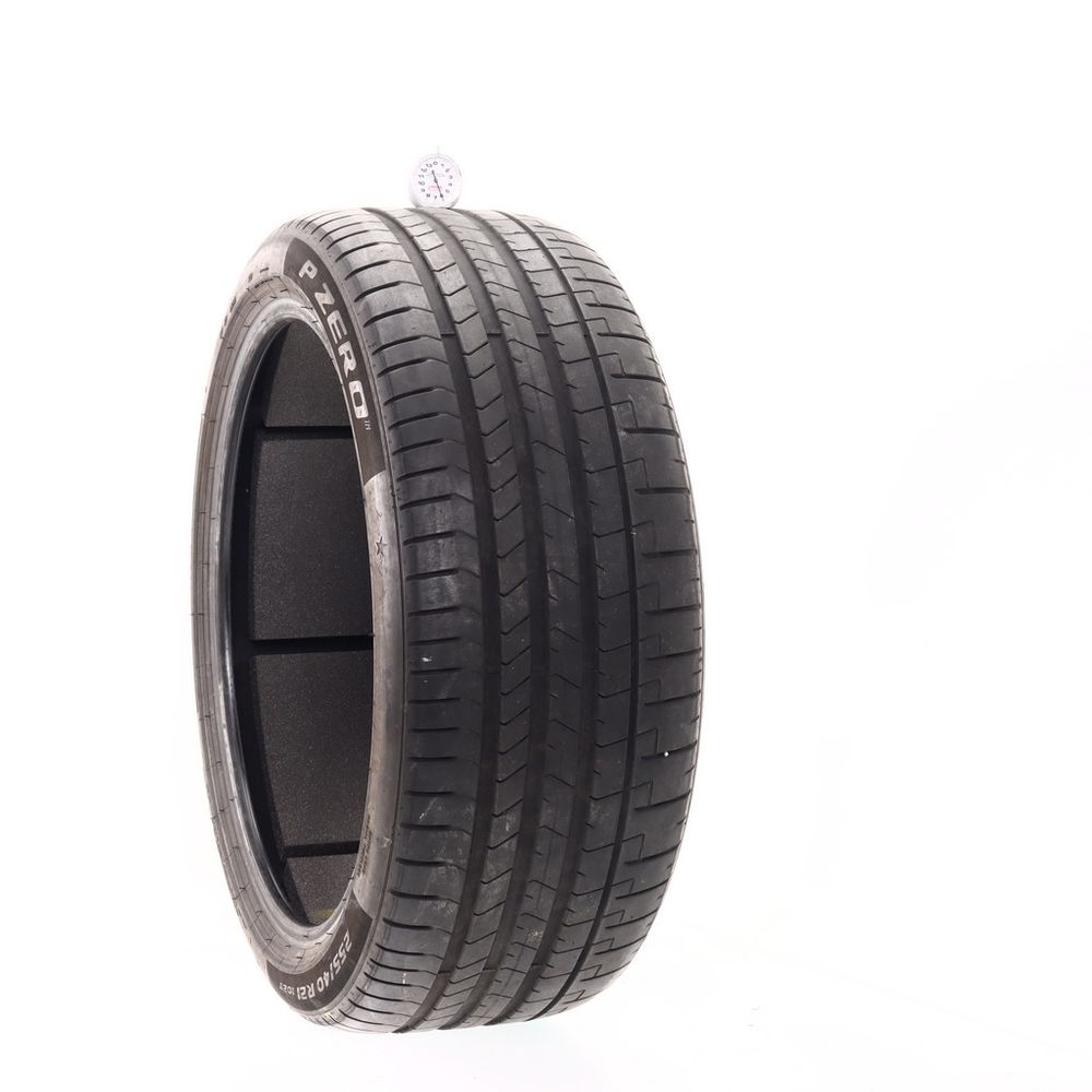 Set of (2) Used 255/40R21 Pirelli P Zero PZ4 PNCS 102Y - 5.5-6/32 - Image 4