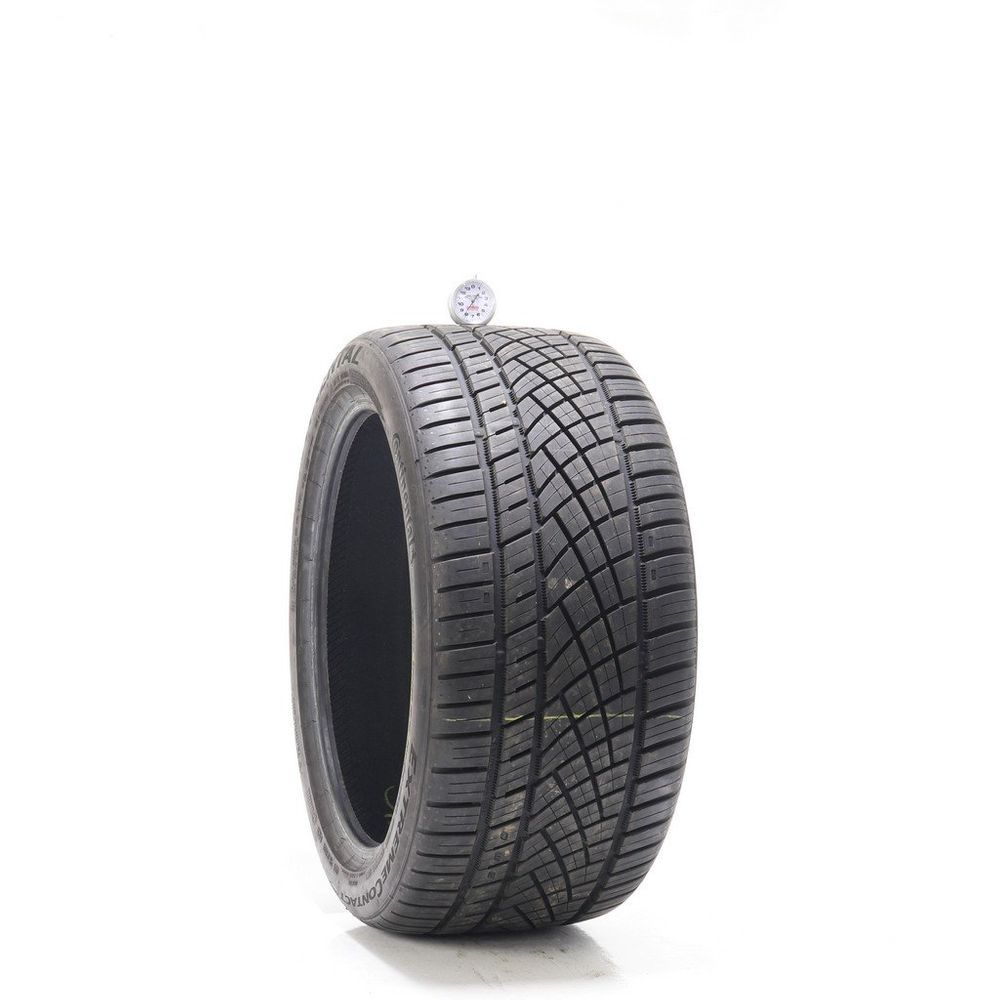 Set of (2) Used 275/35ZR18 Continental ExtremeContact DWS06 Plus 95Y - 8-8.5/32 - Image 1