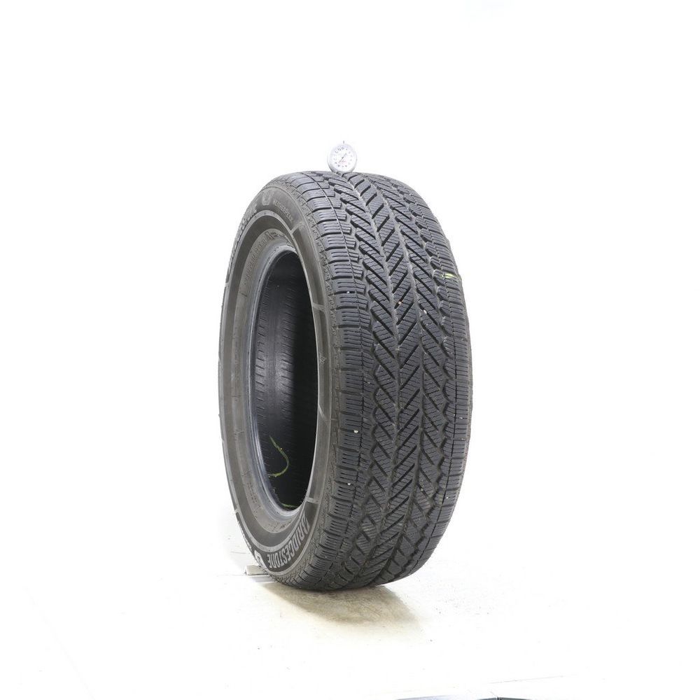 Set of (2) Used 235/60R17 Bridgestone WeatherPeak 102H - 8.5/32 - Image 1