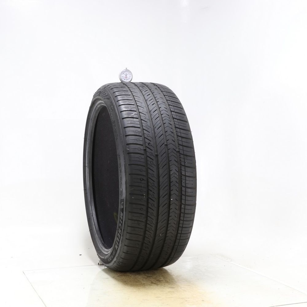 Set of (2) Used 255/35ZR21 Michelin Pilot Sport All Season 4 TO Acoustic 98W - 7-8.5/32 - Image 1