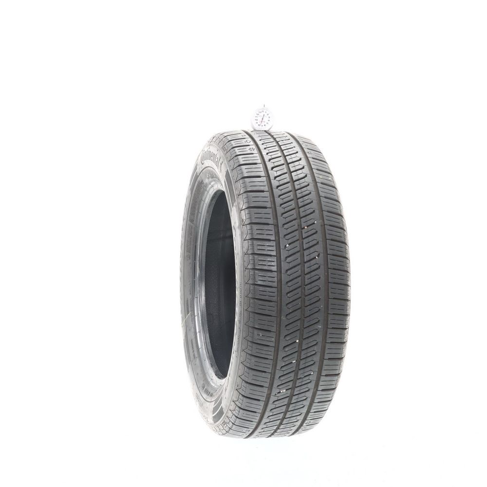 Set of (2) Used 215/60R16 Continental ControlContact Tour M A/S EV 95H - 7.5-9/32 - Image 1