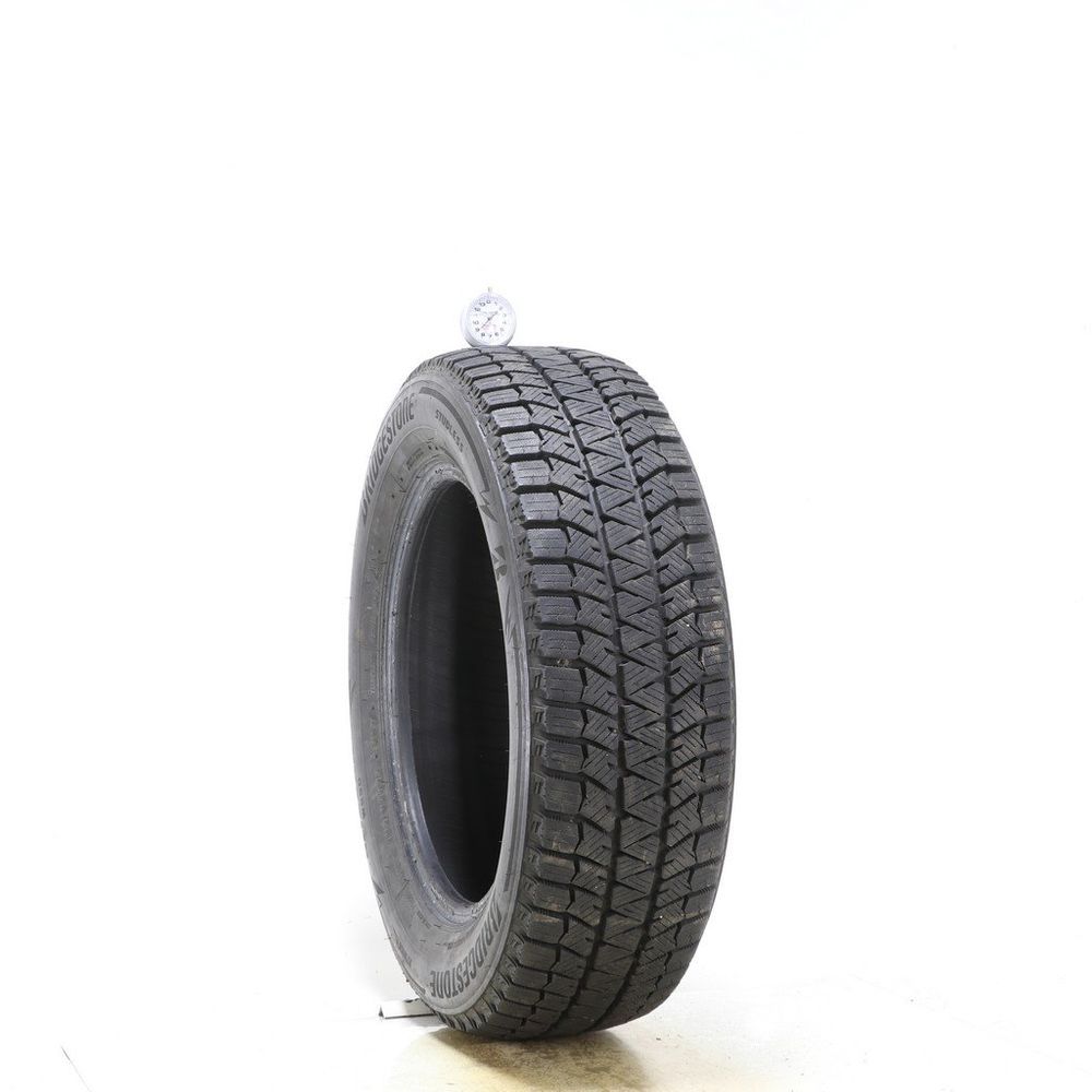 Set of (2) Used 185/65R15 Bridgestone Blizzak WS90 Studless 88T - 8.5/32 - Image 1