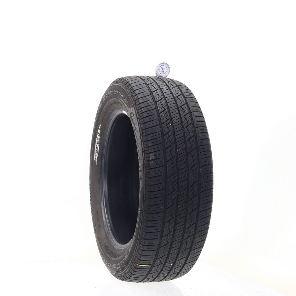 Set of (4) Used 225/60R17 Continental ControlContact Tour A/S Plus 99H - 5.5-6.5/32 - Image 1