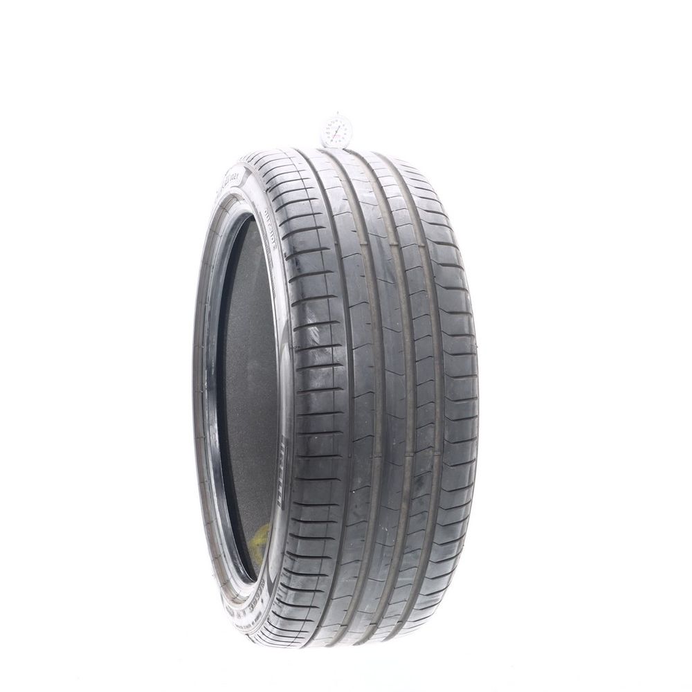 Set of (2) Used 255/40R21 Pirelli P Zero PZ4 R01 PNCS 102Y - 8-9.5/32 - Image 1