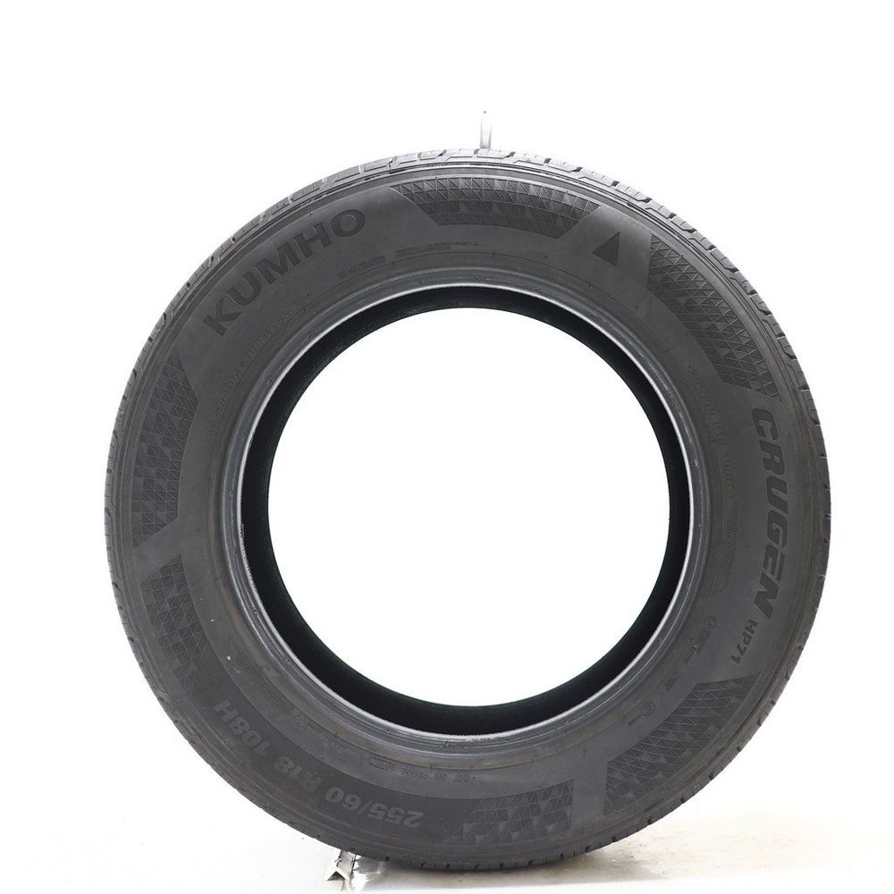 Set of (4) Used 255/60R18 Kumho Crugen HP71 108H - 8-9.5/32 - Image 3