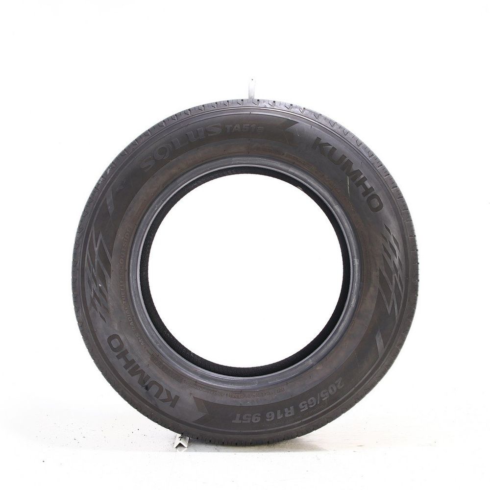 Set of (2) Used 205/65R16 Kumho Solus TA51a 95T - 8-9/32 - Image 6