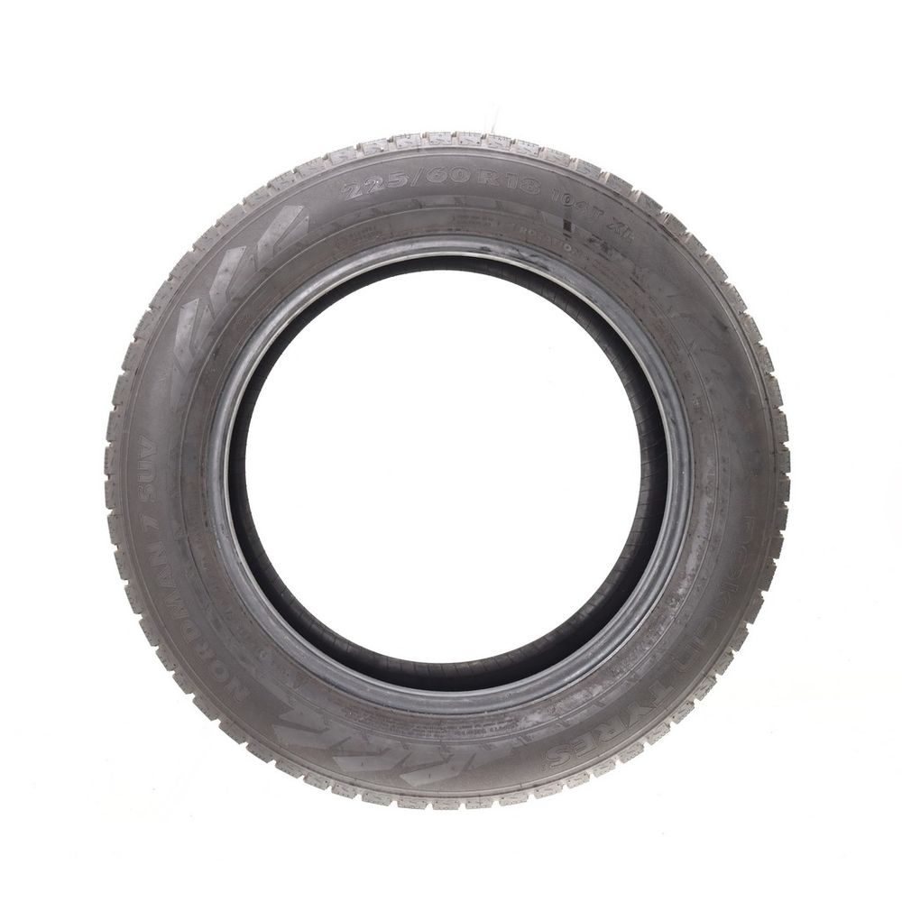Used 225/60R18 Nokian Nordman 7 SUV Studded 104T - 8.5/32 - Image 3