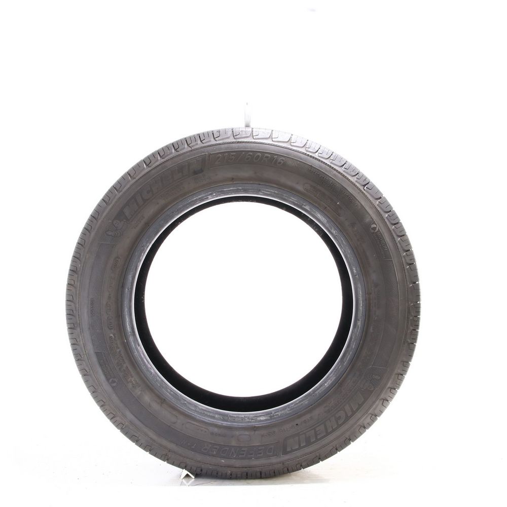 Set of (2) Used 215/60R16 Michelin Defender T+H 95H - 7-8.5/32 - Image 3
