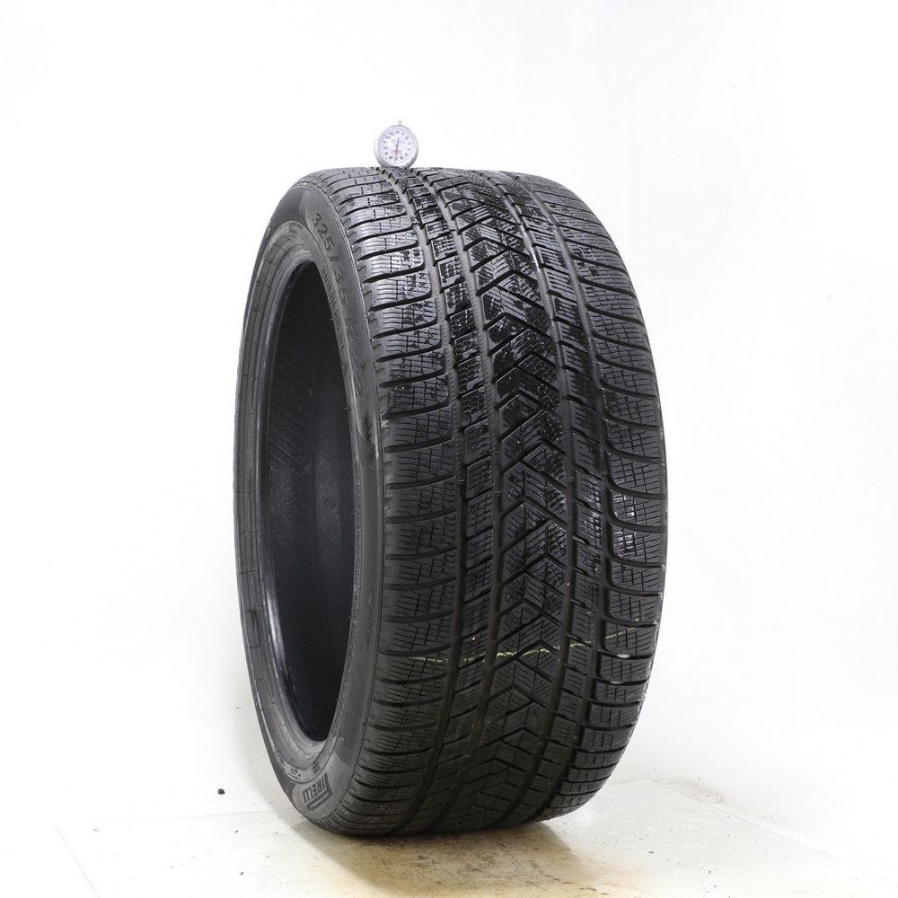 Set of (2) Used 325/35R22 Pirelli Scorpion Winter MO1 114V - 7-7.5/32 - Image 1