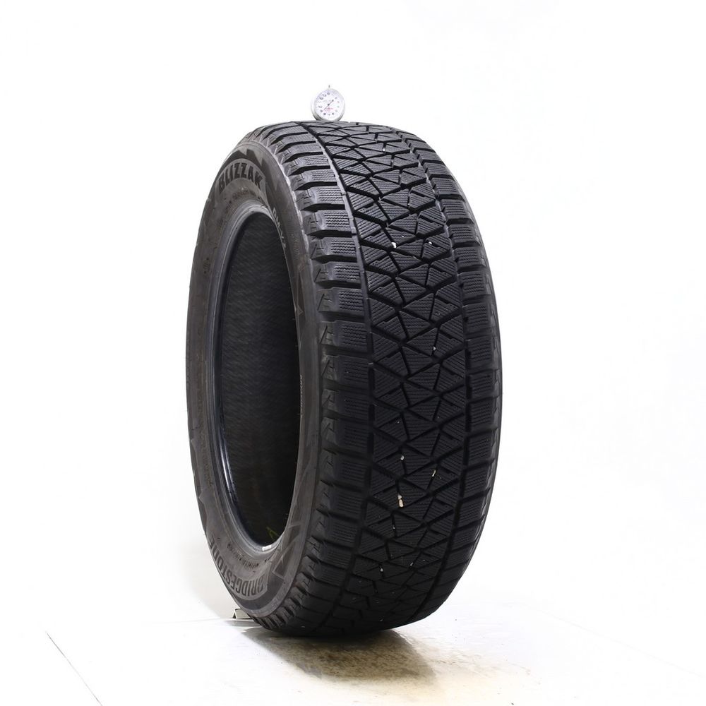 Set of (2) Used 255/55R19 Bridgestone Blizzak DM-V2 111T - 8.5/32 - Image 1