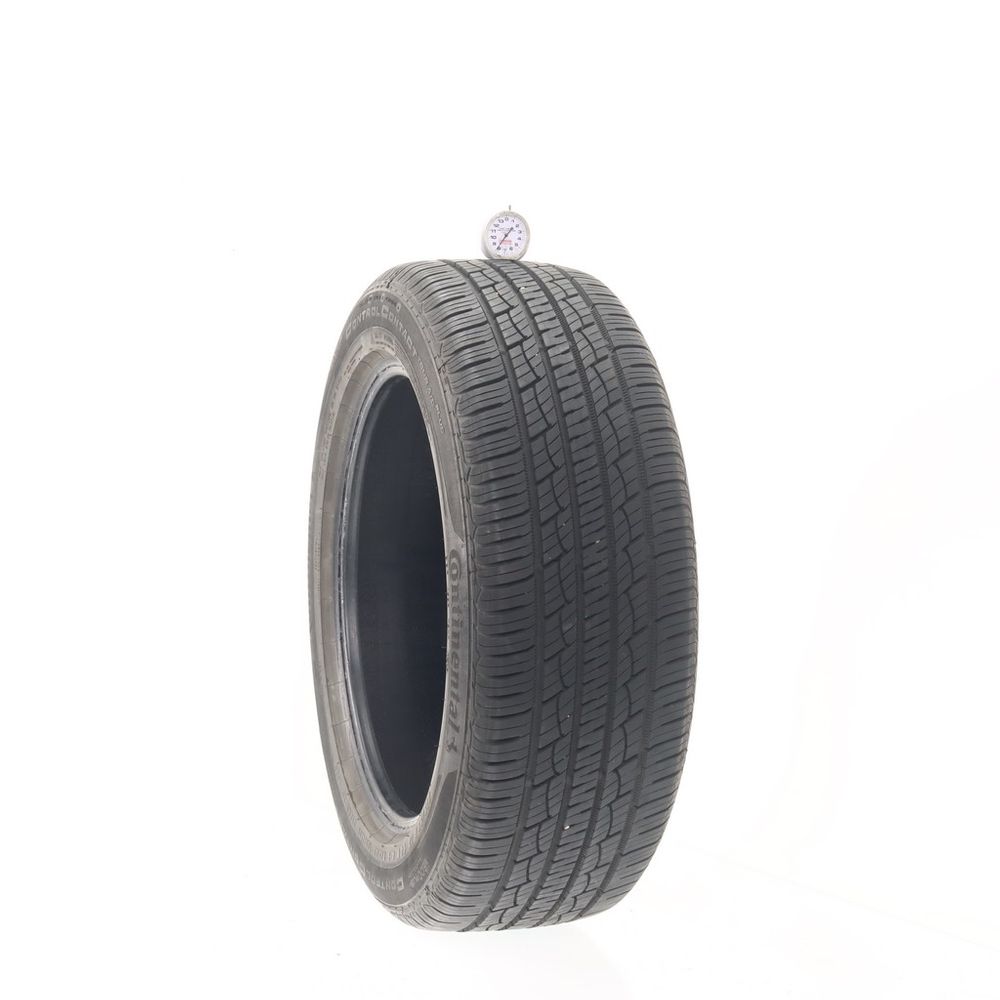 Set of (2) Used 215/55R17 Continental ControlContact Tour A/S Plus 94V - 8-9/32 - Image 1