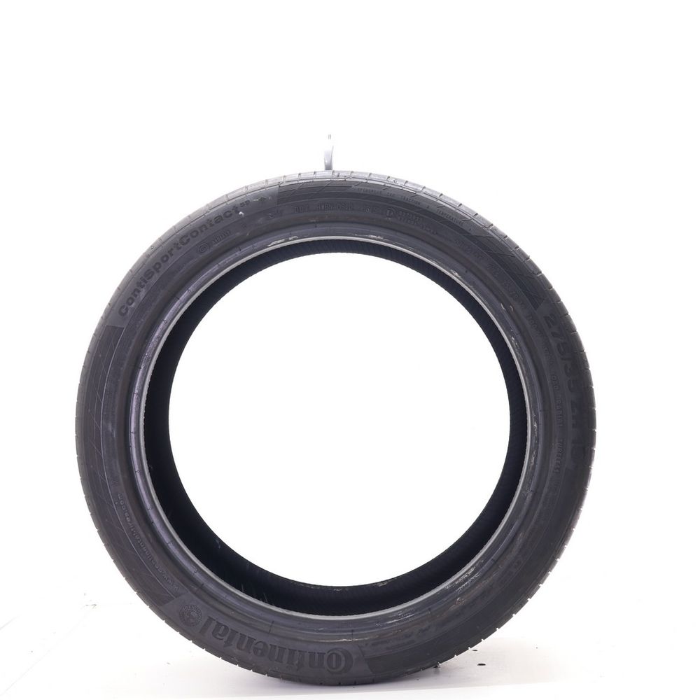 Set of (2) Used 275/35ZR19 Continental ContiSportContact 5P 100Y - 5-5.5/32 - Image 3