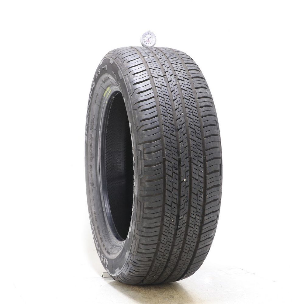 Set of (2) Used 255/55R19 Continental 4x4Contact 111V - 9-10.5/32 - Image 1