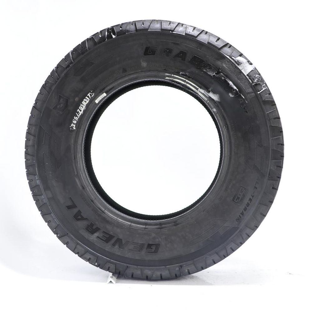 Set of (2) Driven Once LT 265/70R17 General Grabber APT 112/109S C - 12/32 - Image 3