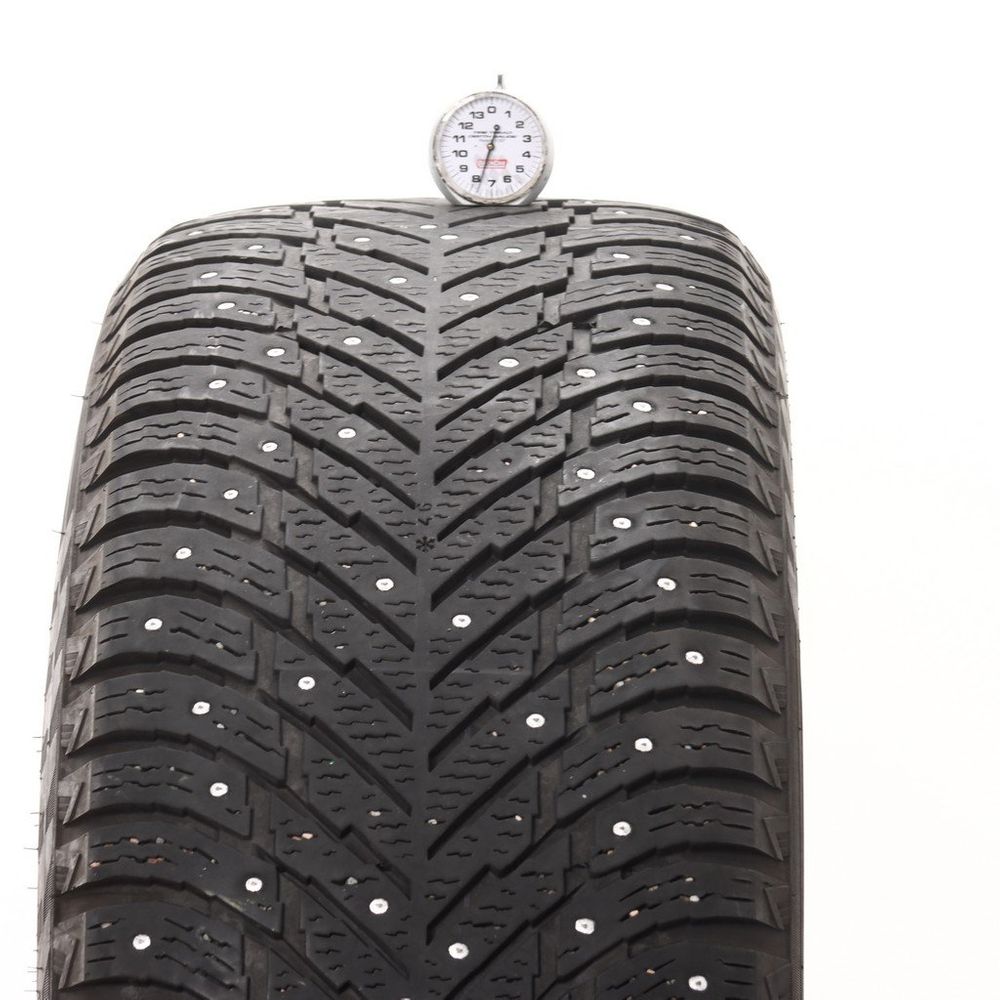 Set of (2) Used 275/60R20 Nokian Hakkapeliitta 10 SUV Studded 115T - 7.5-8.5/32 - Image 2