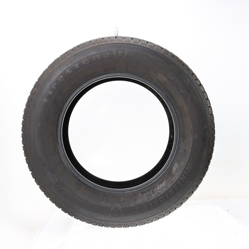 Set of (2) Used 255/65R17 Firestone Winterforce 2 UV Studded 110S - 8/32 - Image 3