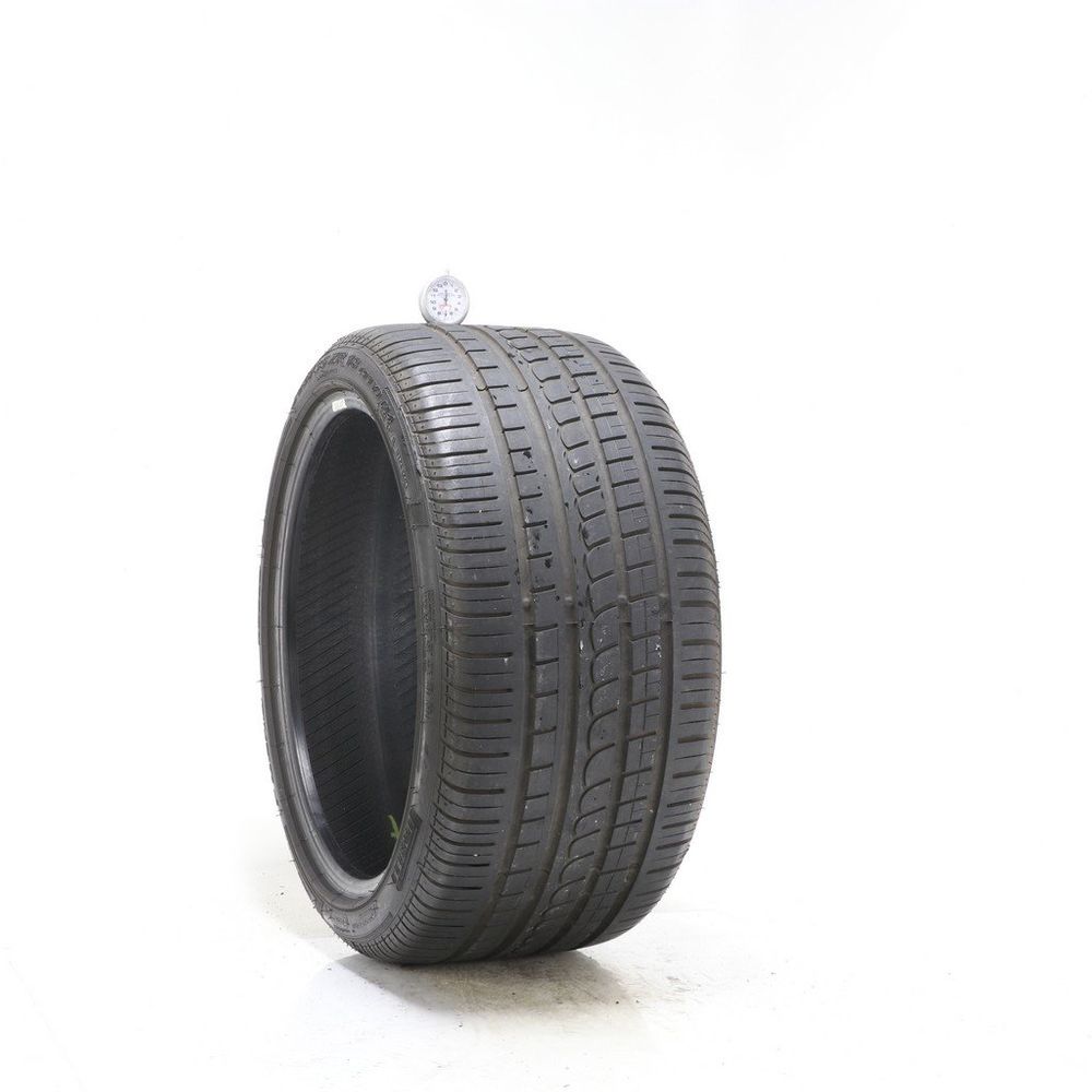 Used 265/35ZR18 Pirelli P Zero Rosso N4 93Y - 7/32 - Image 1