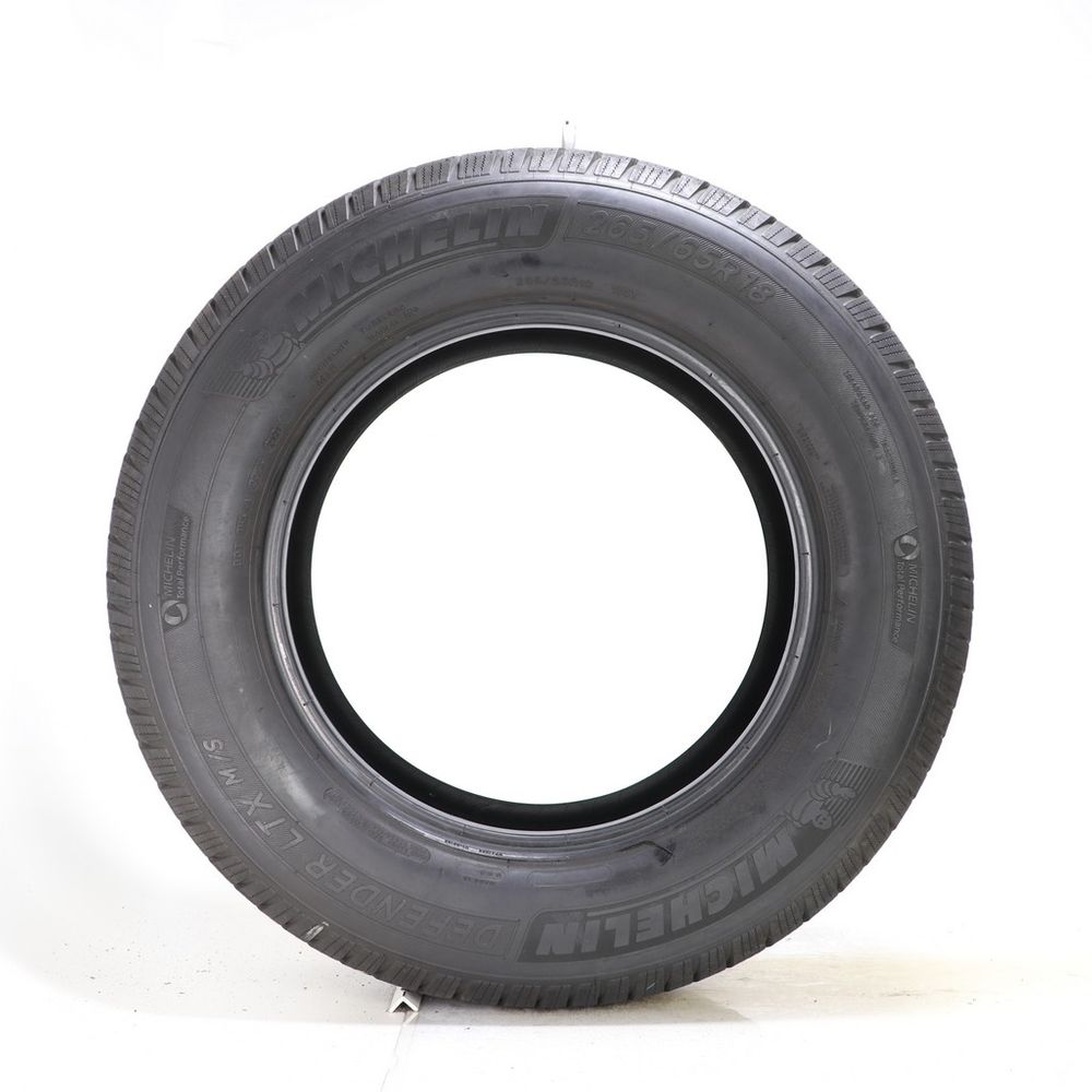 Set of (2) Used 265/65R18 Michelin Defender LTX M/S 114T - 7.5-8.5/32 - Image 3