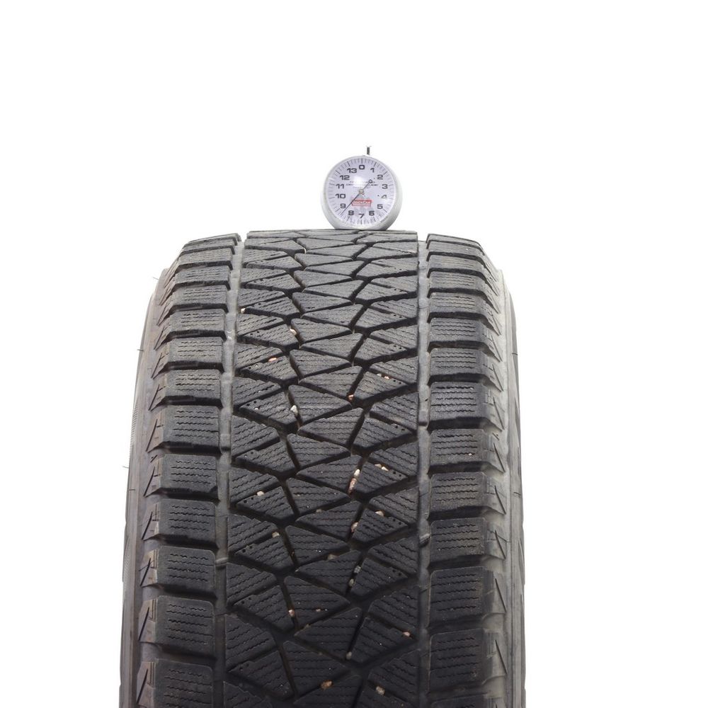 Set of (2) Used 225/60R18 Bridgestone Blizzak DM-V2 100S - 8.5-9.5/32 - Image 3