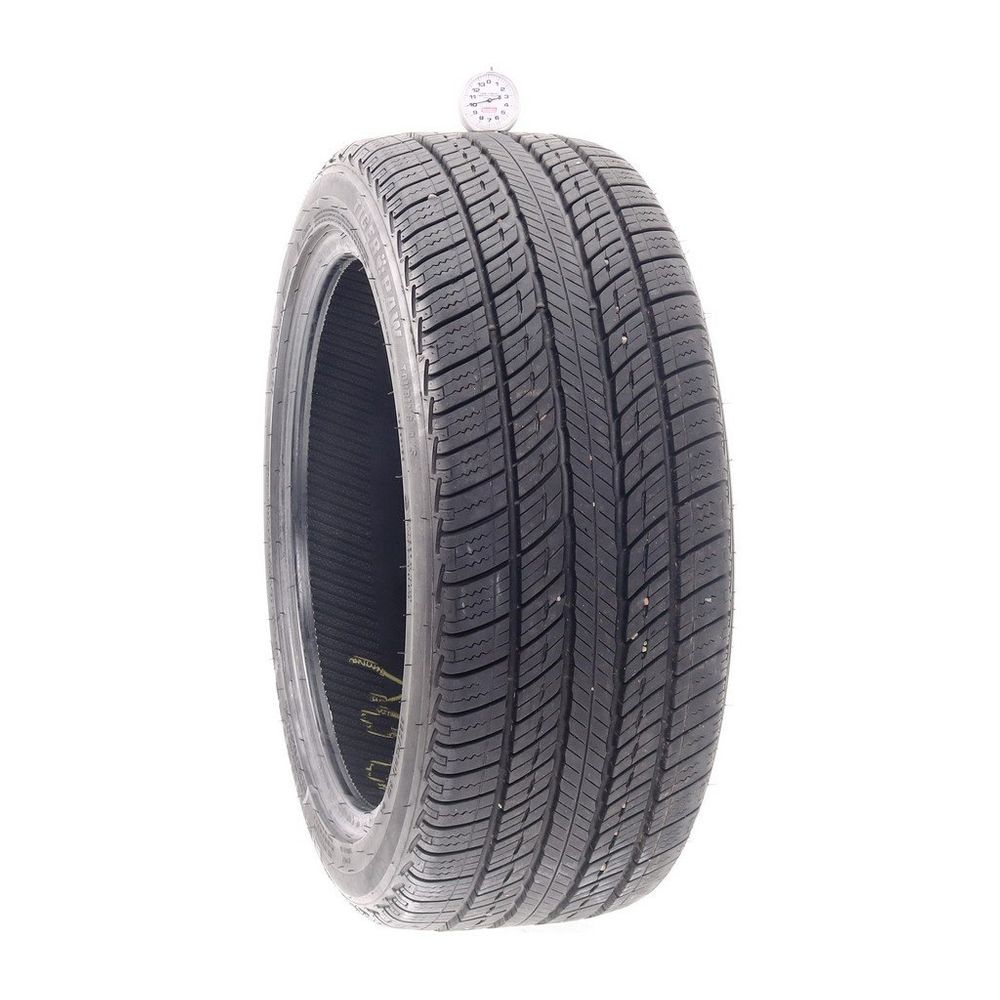 Set of (2) Used 225/45R17 Uniroyal Tiger Paw Touring A/S 91H - 10-10.5/32 - Image 1