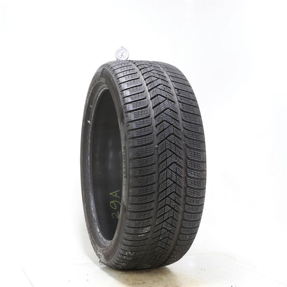 Set of (2) Used 275/40R22 Pirelli Scorpion Winter 108V - 8/32 - Image 1