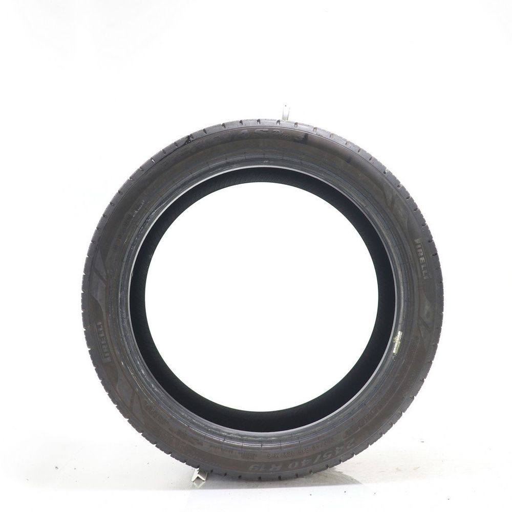 Used 245/40R19 Pirelli P Zero AS Plus 3 98Y - 9/32 - Image 3