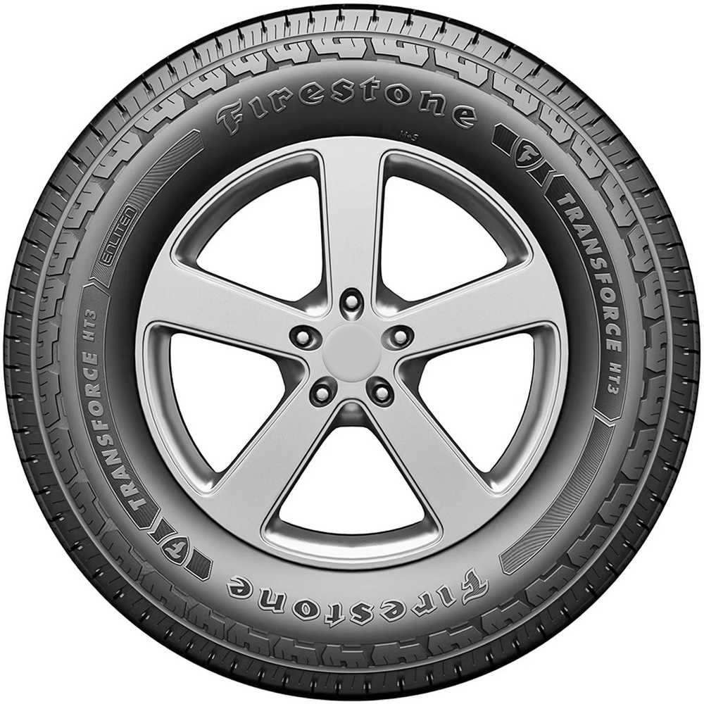 Set of (2) New LT 265/70R17 Firestone Transforce HT3 123R - Image 2