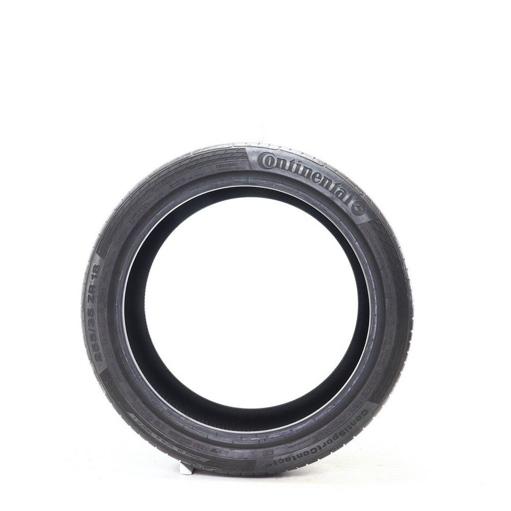 Set of (2) Used 255/35ZR18 Continental ContiSportContact 5P MO 94Y - 7-8/32 - Image 3