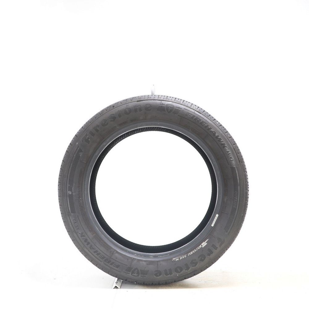 Set of (2) Used 215/55R17 Firestone Firehawk AS V2 94V - 6-7.5/32 - Image 6