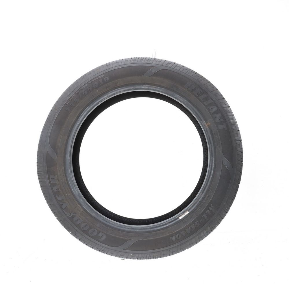 Set of (4) Used 235/55R19 Goodyear Reliant All-season 101V - 6-6.5/32 - Image 3