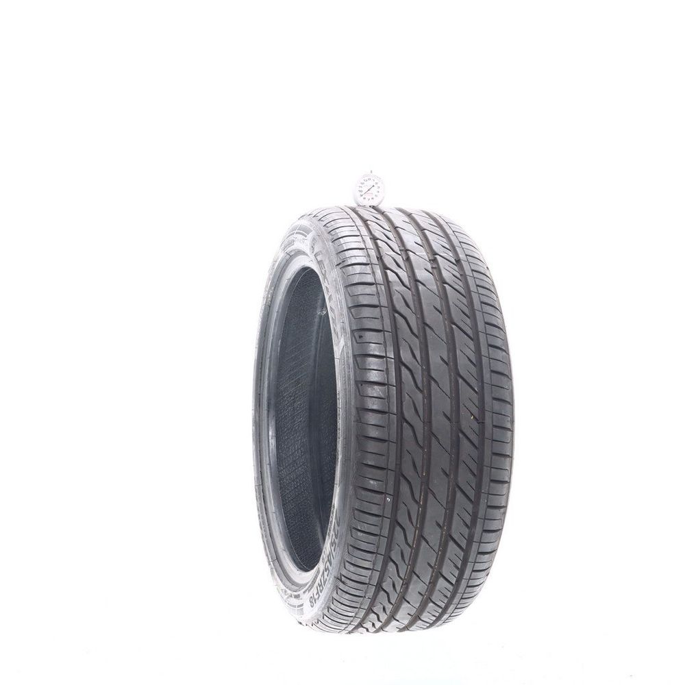 Set of (2) Used 225/45ZRF18 Lexani RFX Plus Run Flat 91Y - 8.5-9/32 - Image 1