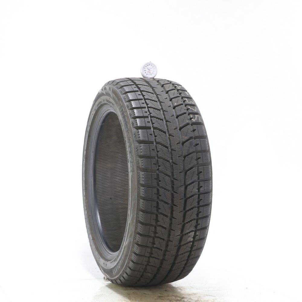 Set of (2) Used 245/45R17 Bridgestone Blizzak WS70 Studless 95T - 11-11.5/32 - Image 1