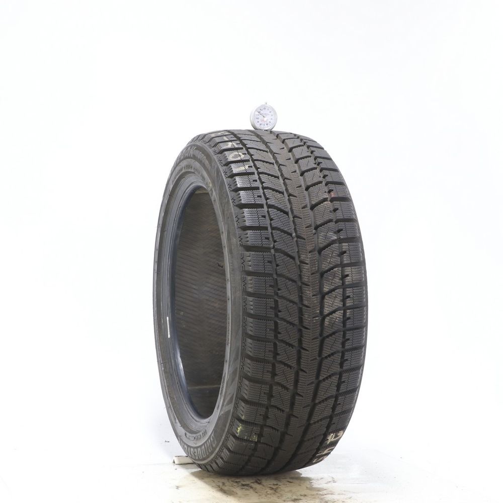 Set of (2) Used 245/45R17 Bridgestone Blizzak WS70 Studless 95T - 11-11.5/32 - Image 4