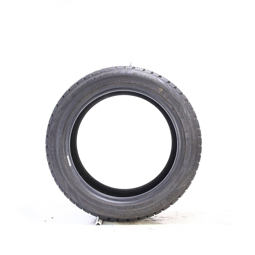 Set of (2) Used 245/45R17 Bridgestone Blizzak WS70 Studless 95T - 11-11.5/32 - Image 6